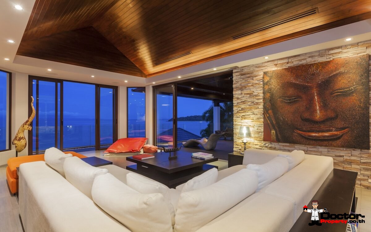 Sea View 6 Bedroom Villa Hollywood - Cape Panwa - Phuket South - for sale