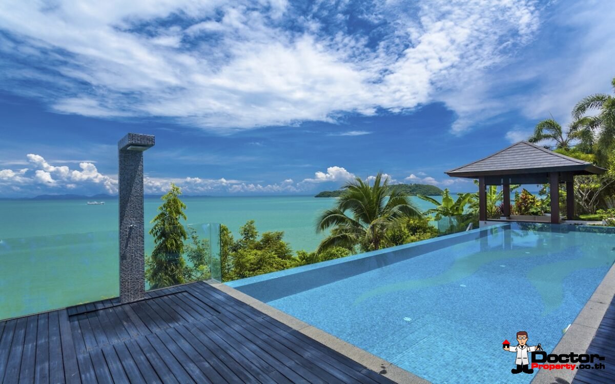 Sea View 6 Bedroom Villa Hollywood - Cape Panwa - Phuket South - for sale
