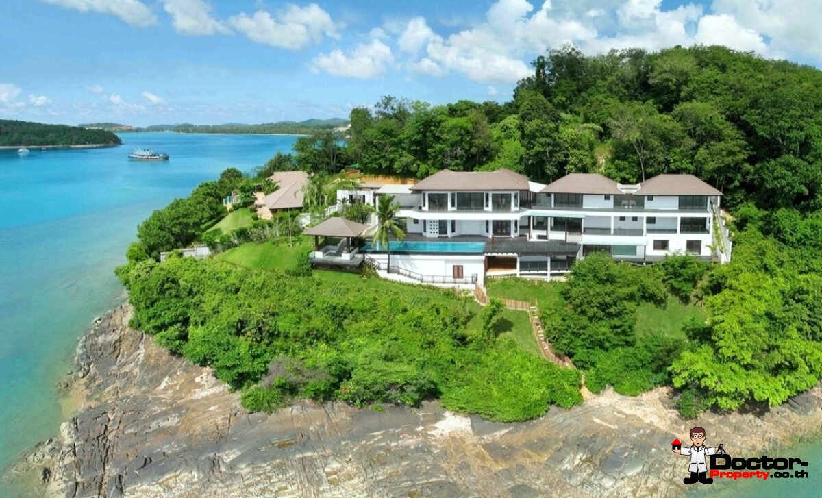 Sea View 6 Bedroom Villa Hollywood - Cape Panwa - Phuket South - for sale