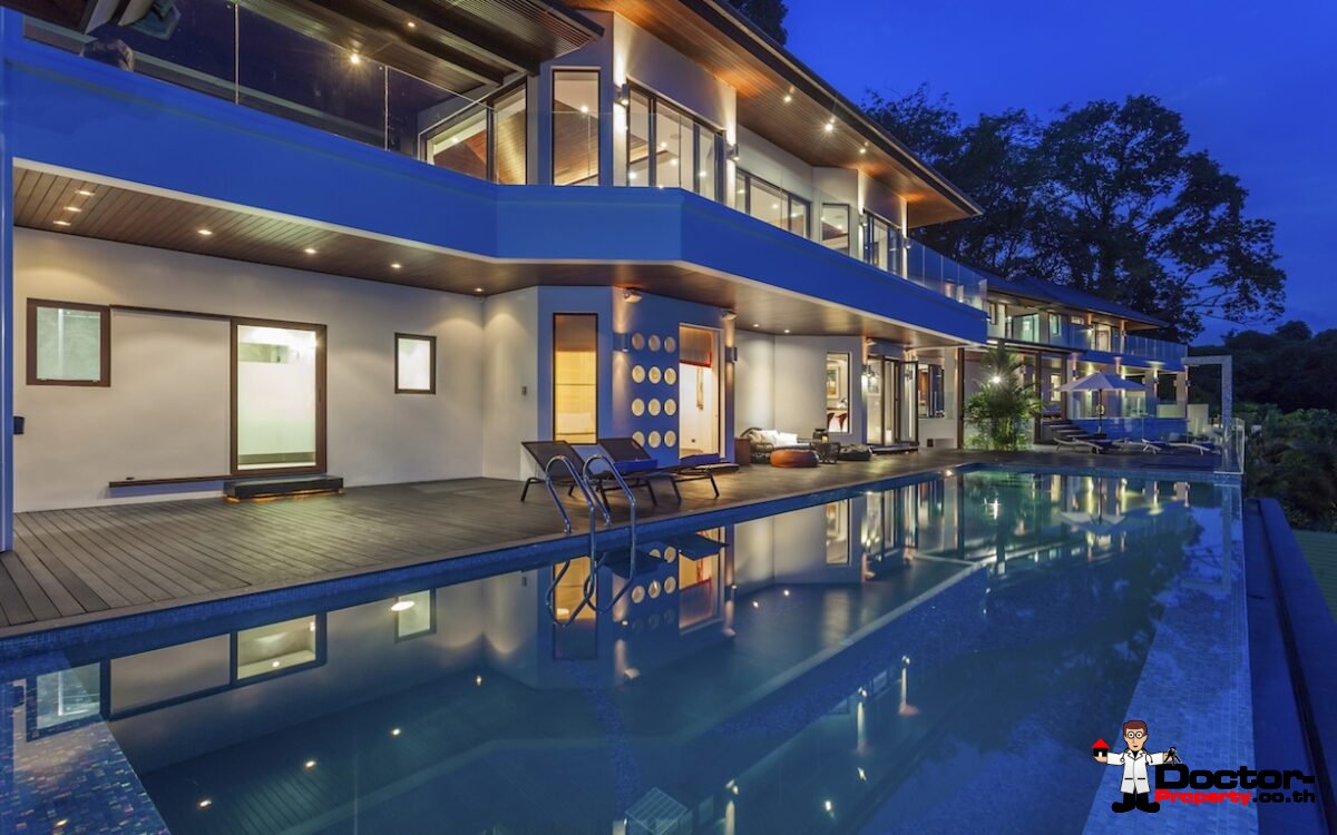 Sea View 6 Bedroom Villa Hollywood - Cape Panwa - Phuket South - for sale