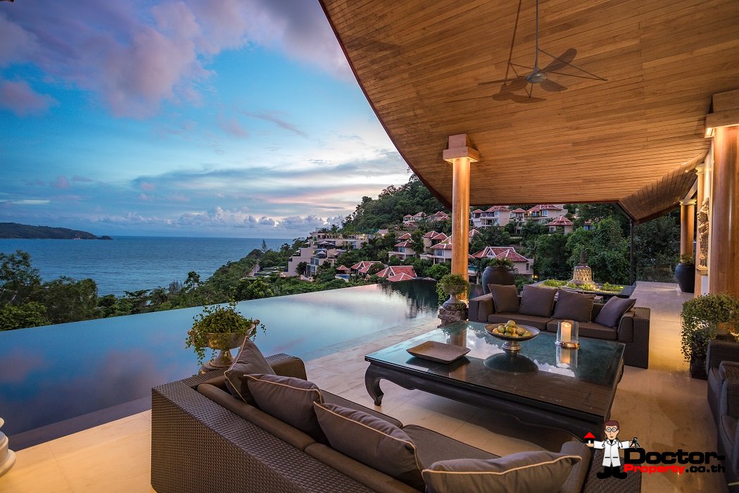 Stunning 4 Bedroom Sea View Villa - Kalim Beach - Phuket West - for sale