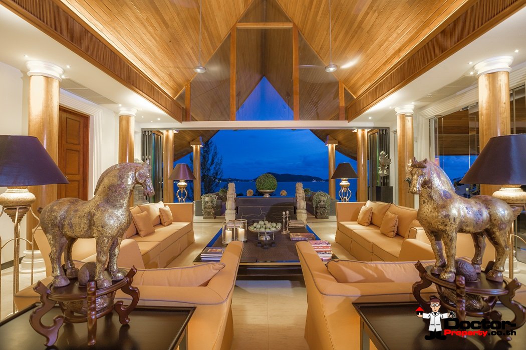 Stunning 4 Bedroom Sea View Villa - Kalim Beach - Phuket West - for sale