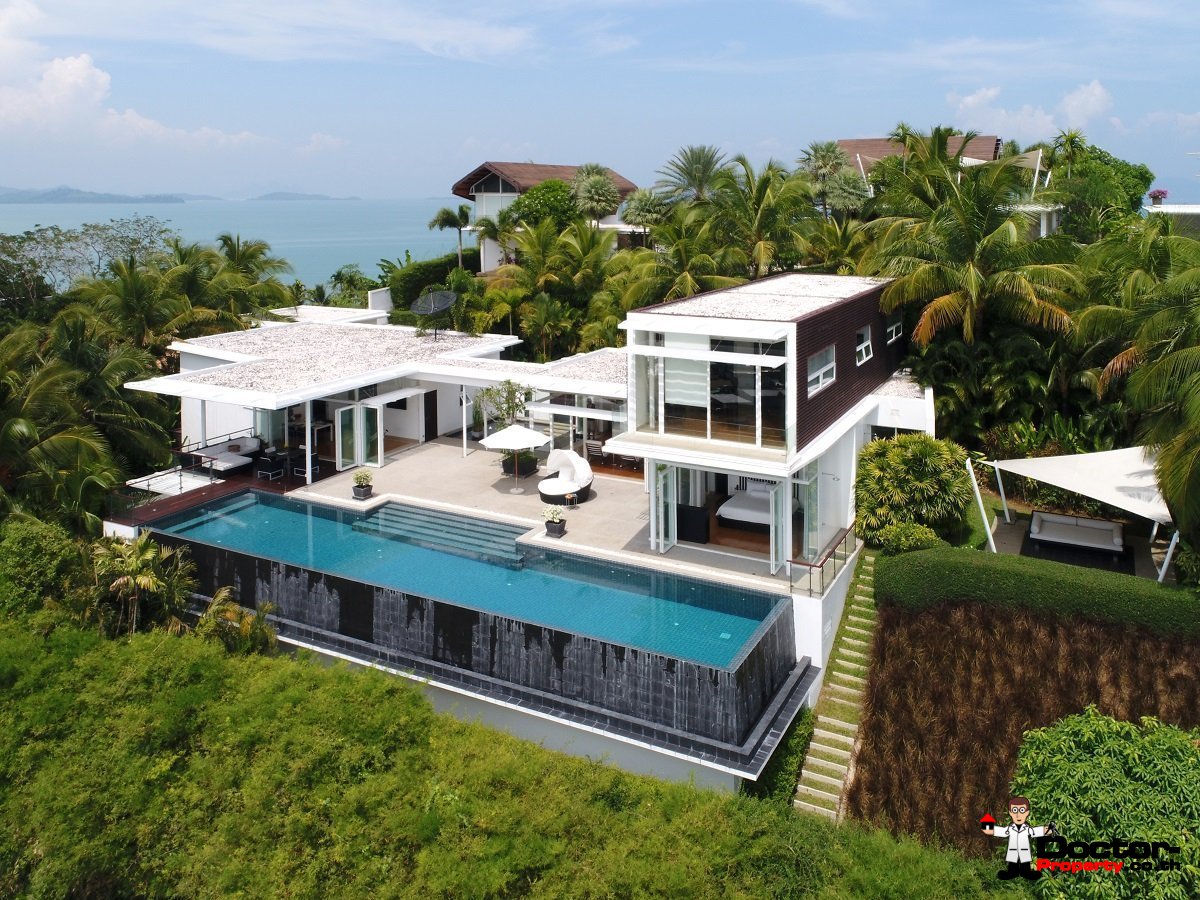 Stunning 4 Bedroom Sea View Villa - The Bay Cape Yamu - Phuket East - for sale