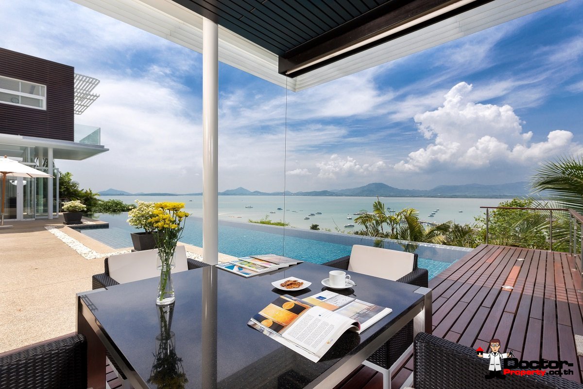 Stunning 4 Bedroom Sea View Villa - The Bay Cape Yamu - Phuket East - for sale