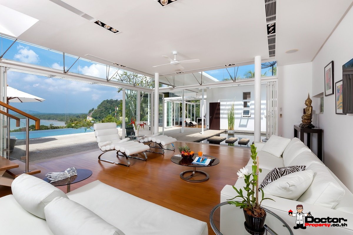 Stunning 4 Bedroom Sea View Villa - The Bay Cape Yamu - Phuket East - for sale