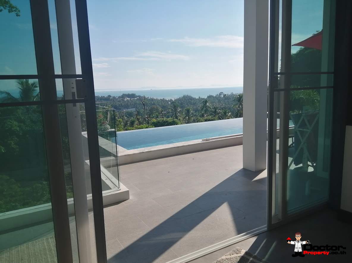 3 Bedroom Sea View Villa - Nathon - Koh Samui - for sale