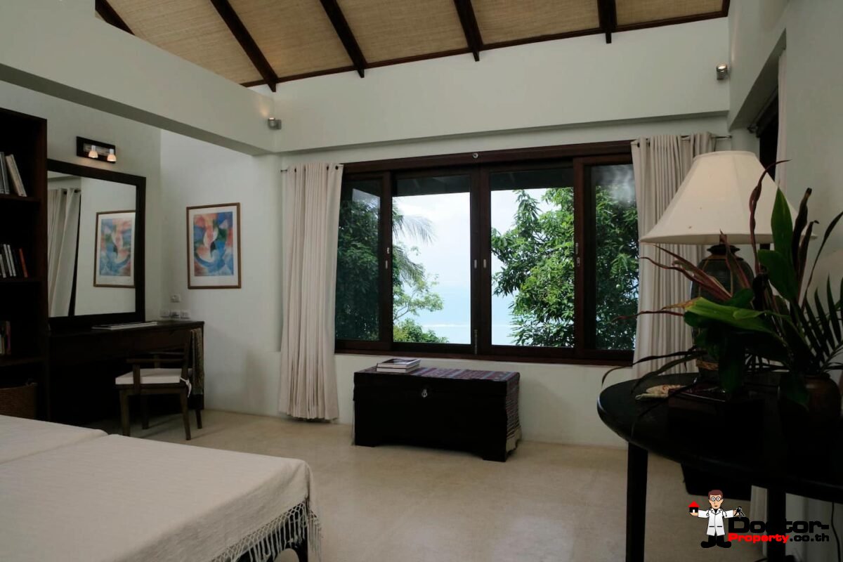 4 Bedroom Sea View Pool Villa – Laem Set - Koh Samui – For Sale