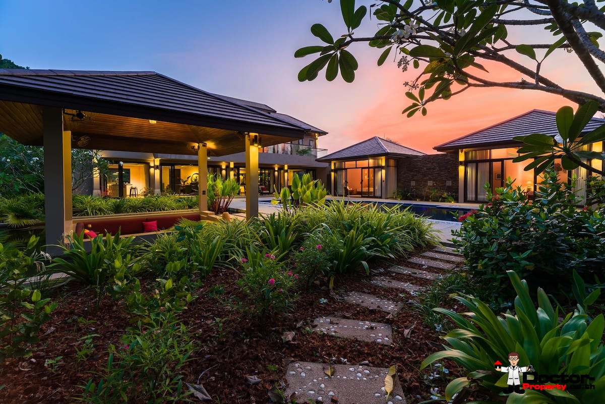 4 Bedroom Sea View Villa - Bang Por - Koh Samui - for sale