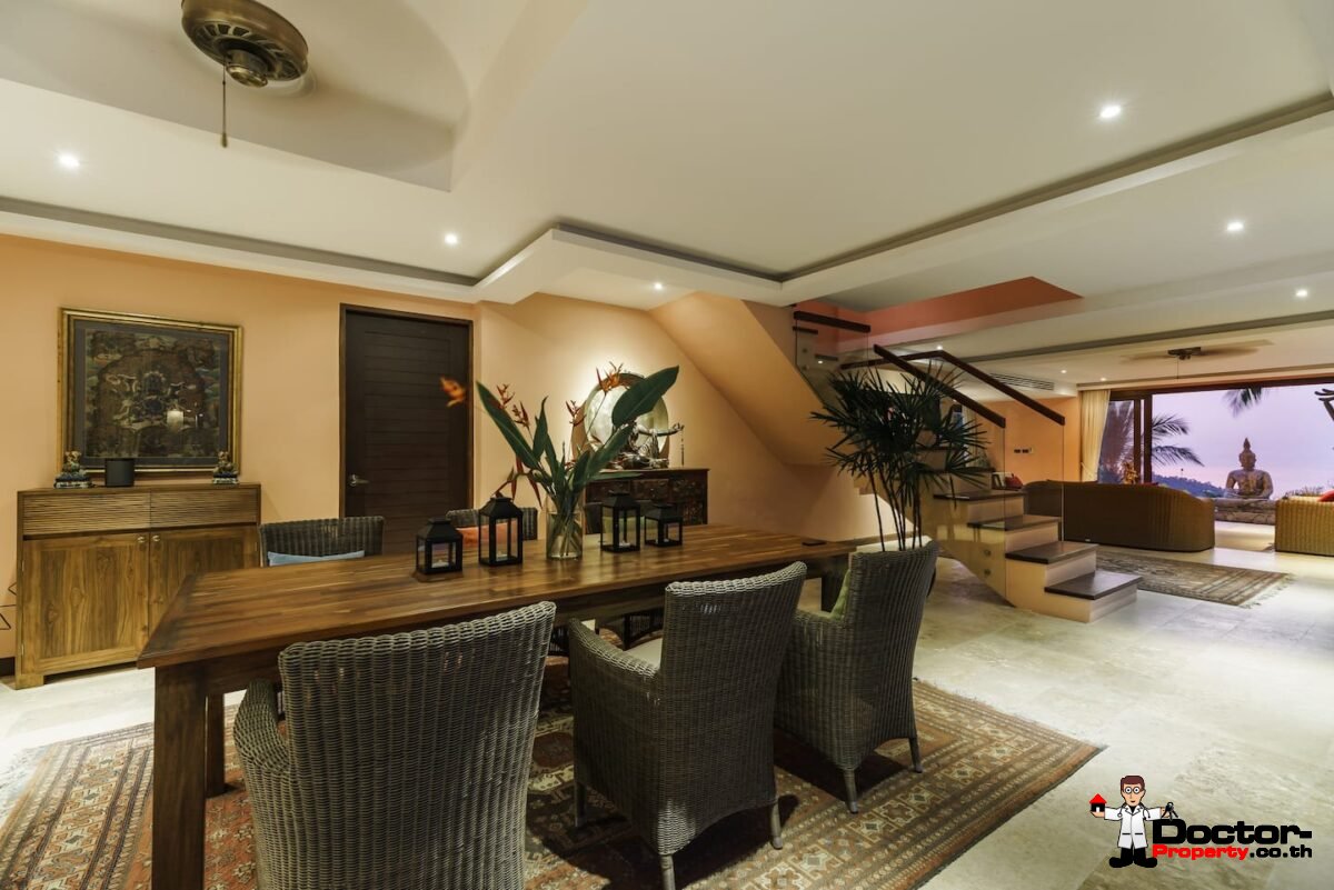 4 Bedroom Sea View Villa - Bang Por - Koh Samui - for sale