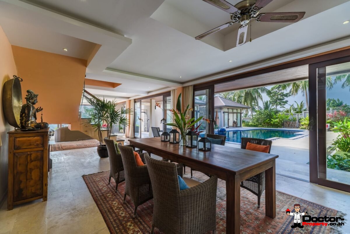 4 Bedroom Sea View Villa - Bang Por - Koh Samui - for sale