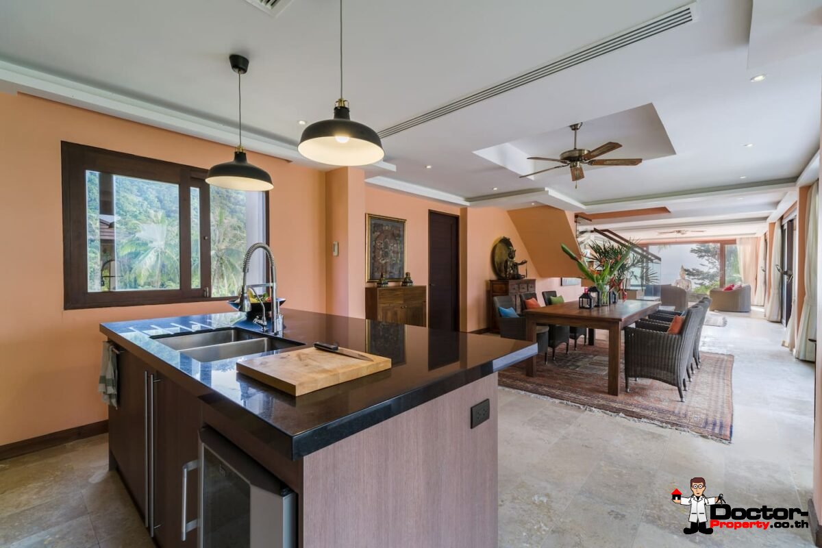 4 Bedroom Sea View Villa - Bang Por - Koh Samui - for sale