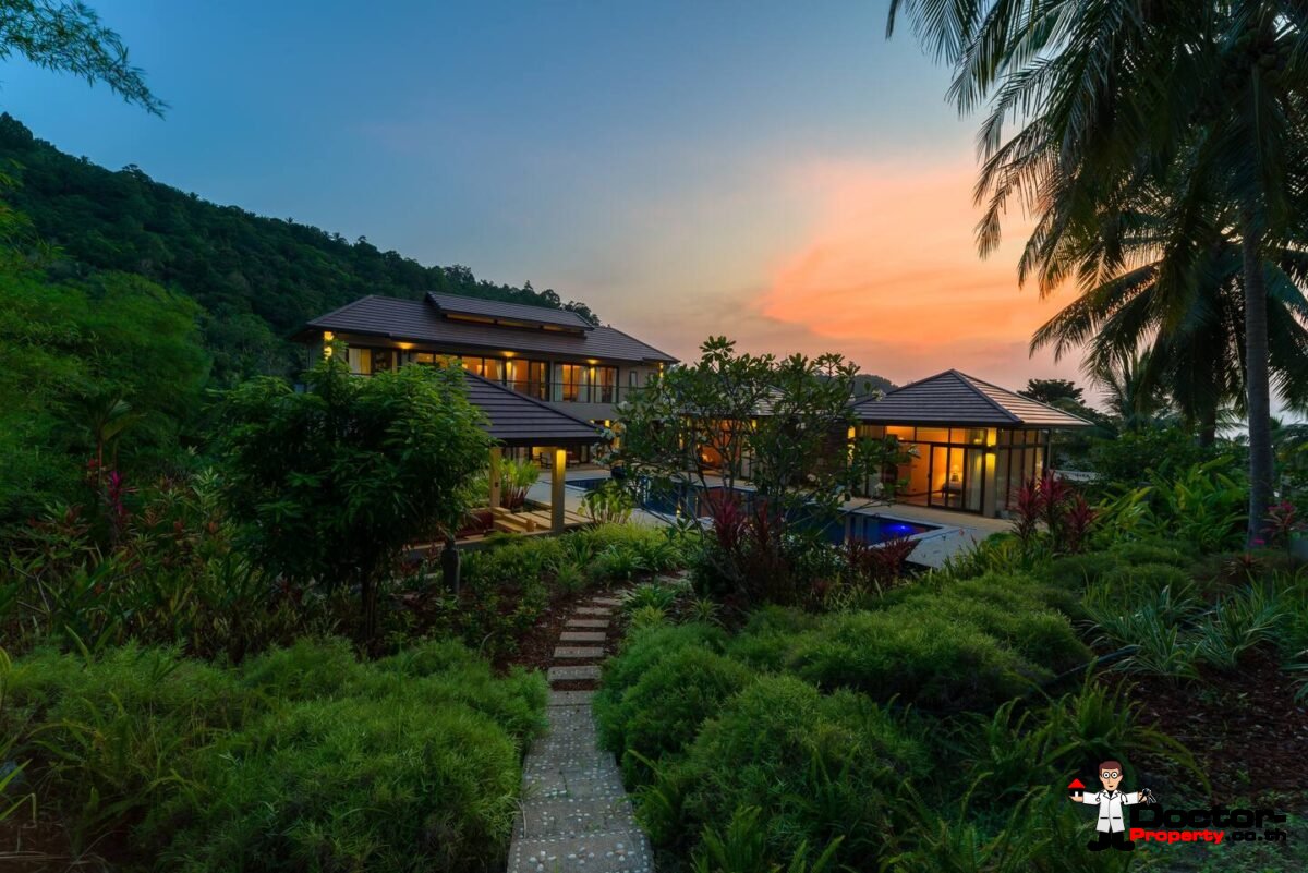 4 Bedroom Sea View Villa - Bang Por - Koh Samui - for sale