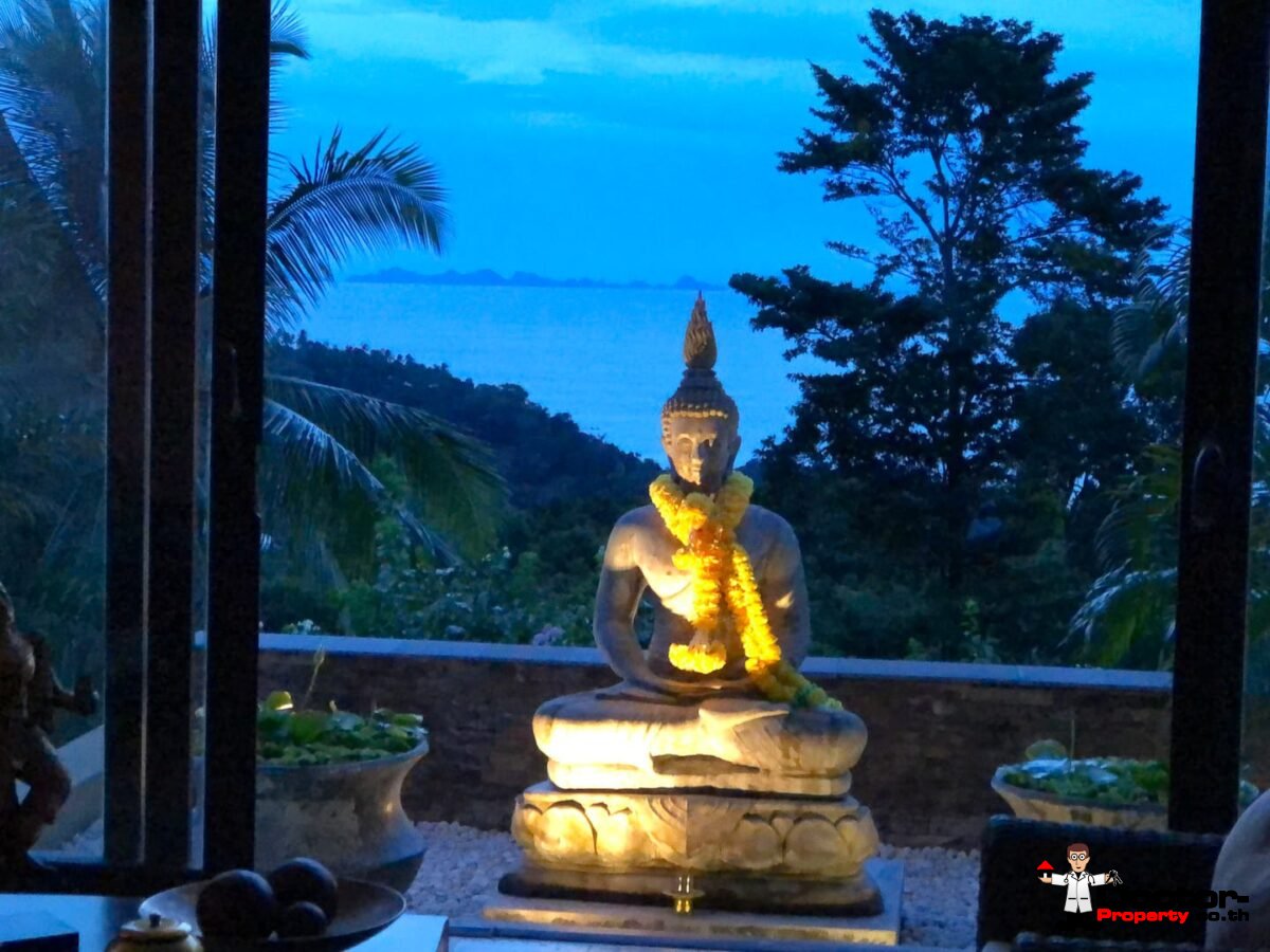 4 Bedroom Sea View Villa - Bang Por - Koh Samui - for sale