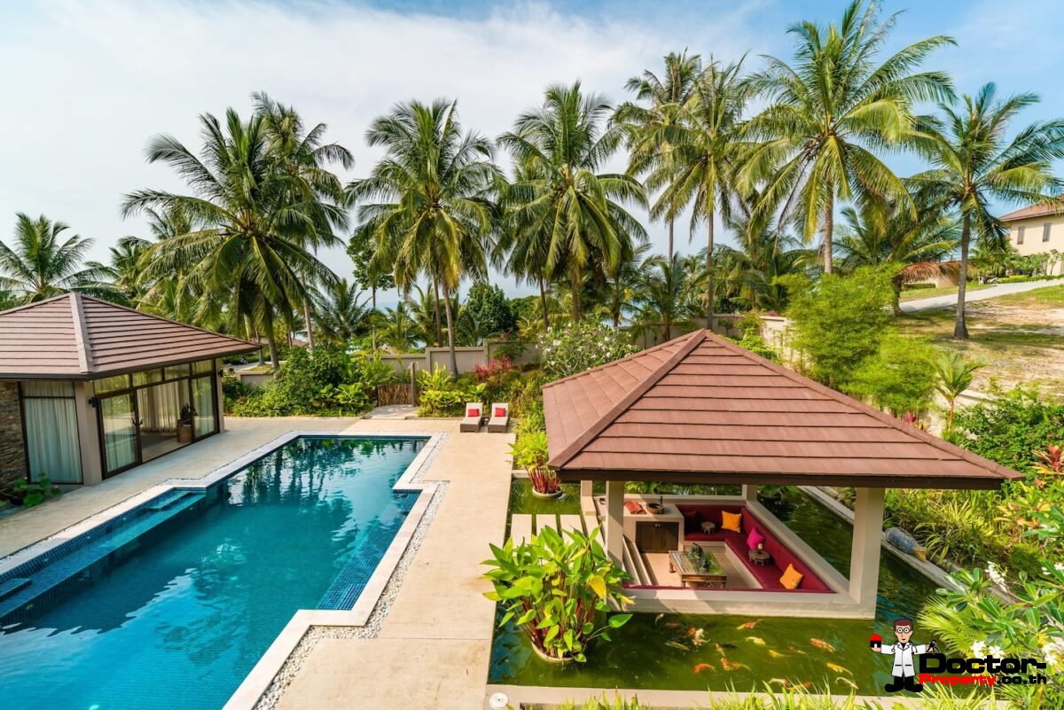 4 Bedroom Sea View Villa - Bang Por - Koh Samui - for sale