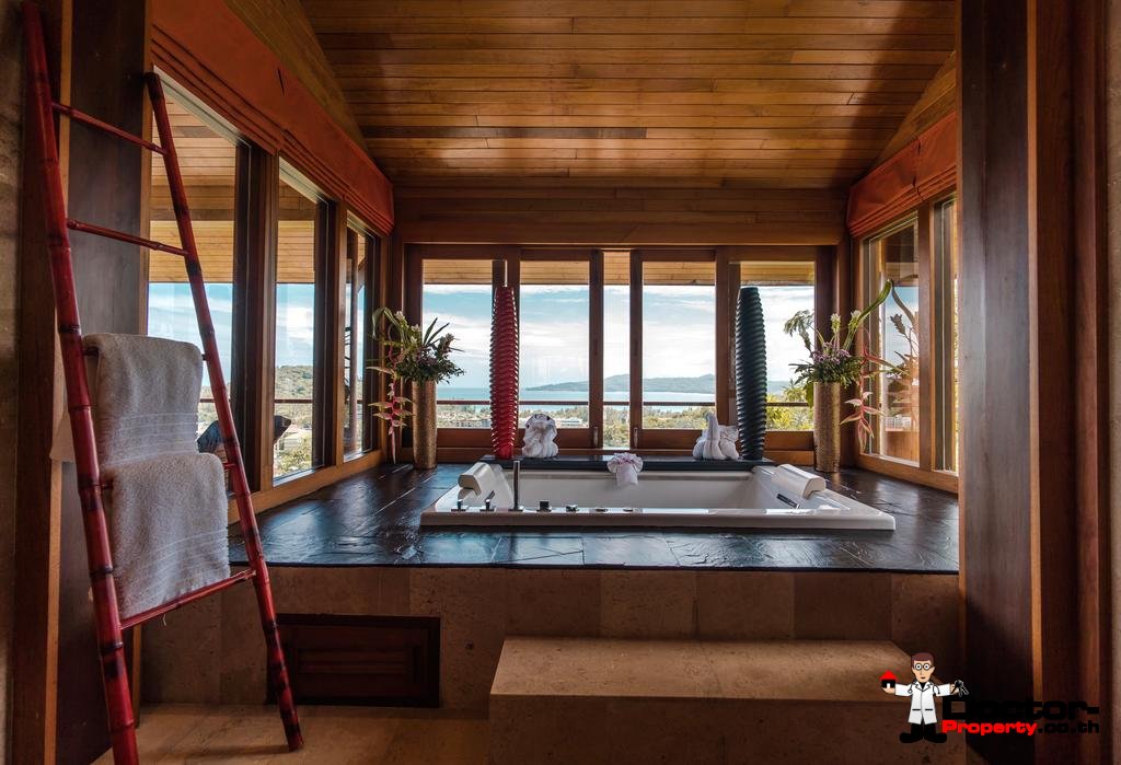 4 Bedroom Sea View Villa Malisa - Baan Thai Surin Hill - Surin Beach - Phuket West - for sale