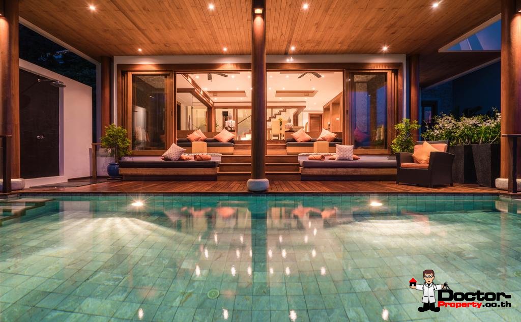 4 Bedroom Sea View Villa Malisa - Baan Thai Surin Hill - Surin Beach - Phuket West - for sale