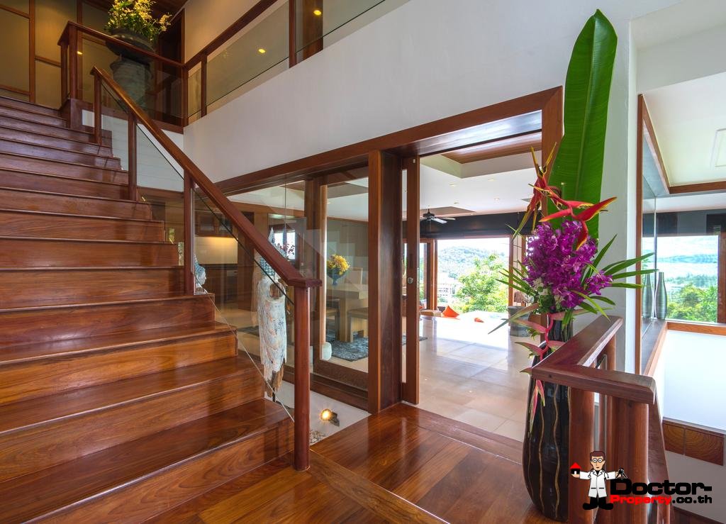 4 Bedroom Sea View Villa Malisa - Baan Thai Surin Hill - Surin Beach - Phuket West - for sale