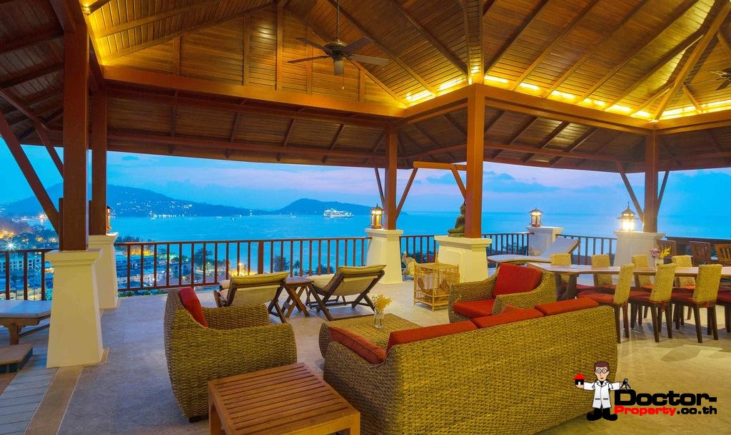 4 Bedroom Villa - Breathtaking Patong Bay Views - Patong Beach - Phuket West - for sale