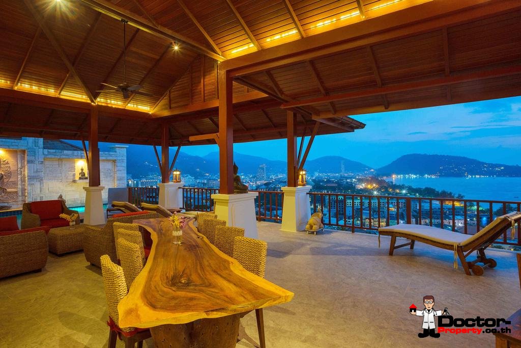 4 Bedroom Villa - Breathtaking Patong Bay Views - Patong Beach - Phuket West - for sale
