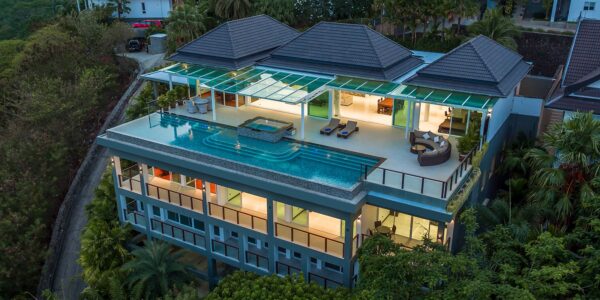 7 Bedroom Sea View Villa - Wiman by Baan Sawan - Rawai Beach - Phuket South - for sale