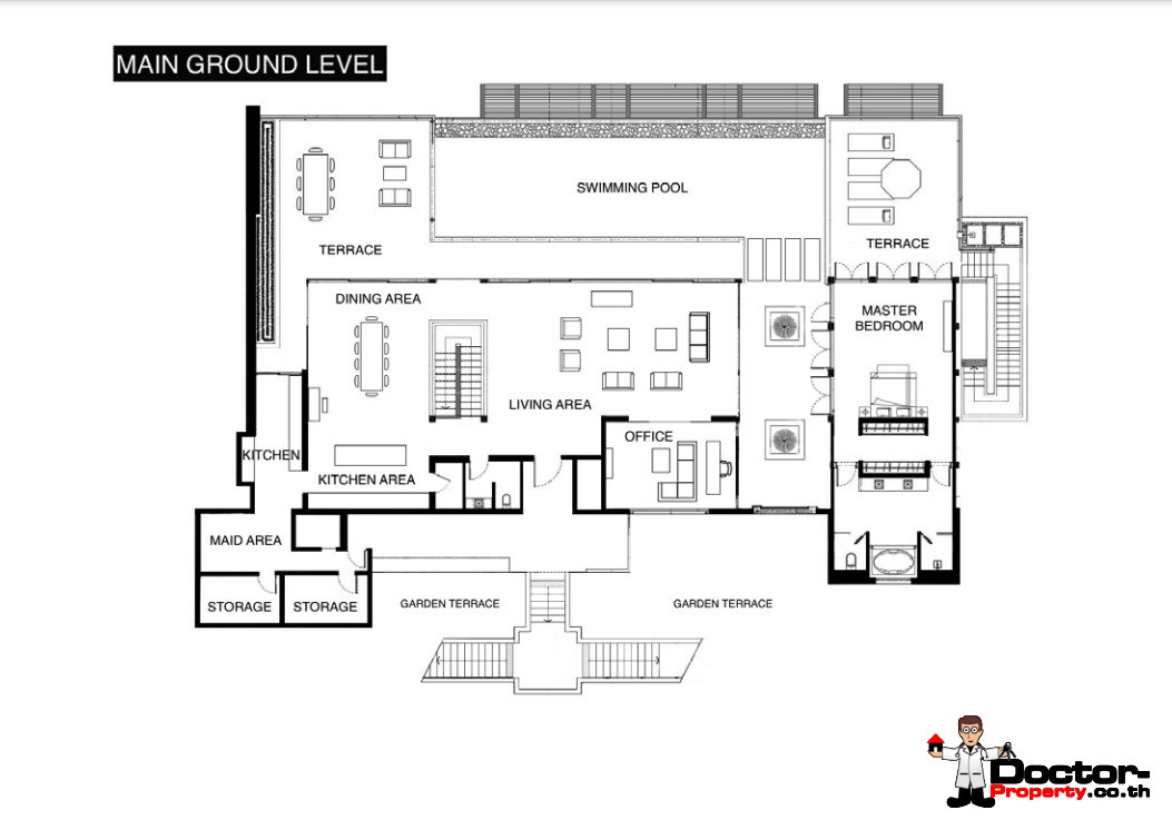 Breathtaking 5 Bedroom Sea Villa Paradiso - Nai Thon Beach - Phuket West - for sale