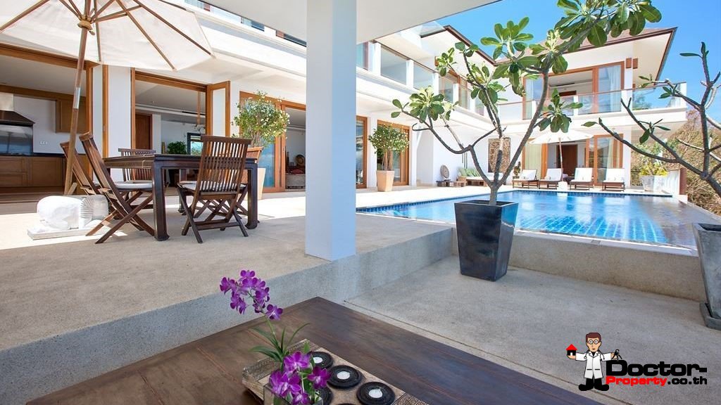 Fantastic 4 Bedroom Sea View Villa - Bophut - Koh Samui - for sale
