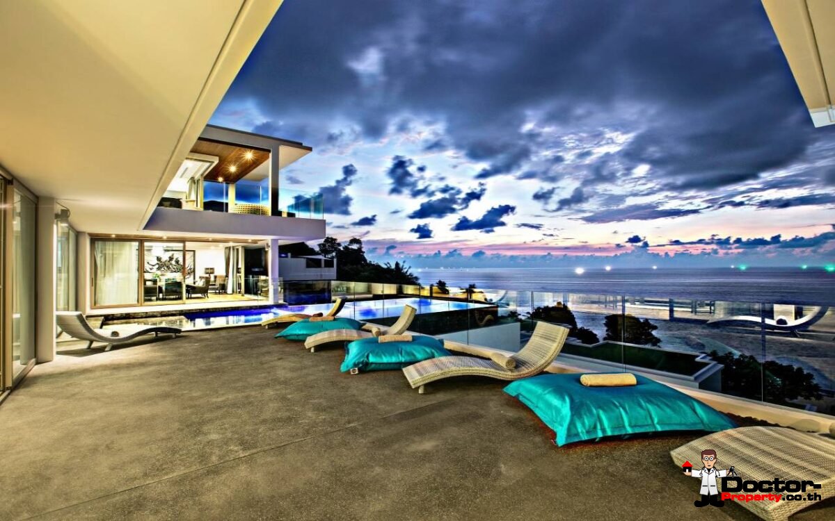 Fantastic Sea View Villa - 6 Bedroom - Cape Amarin Estate – Kamala Beach – Phuket West – For Sale