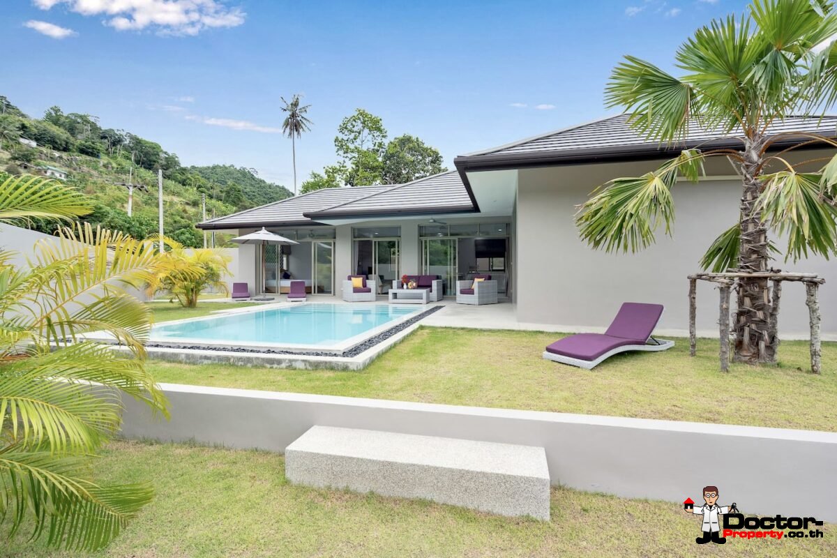 3 Bedroom Pool Villa – Lamai, Koh Samui – For Sale