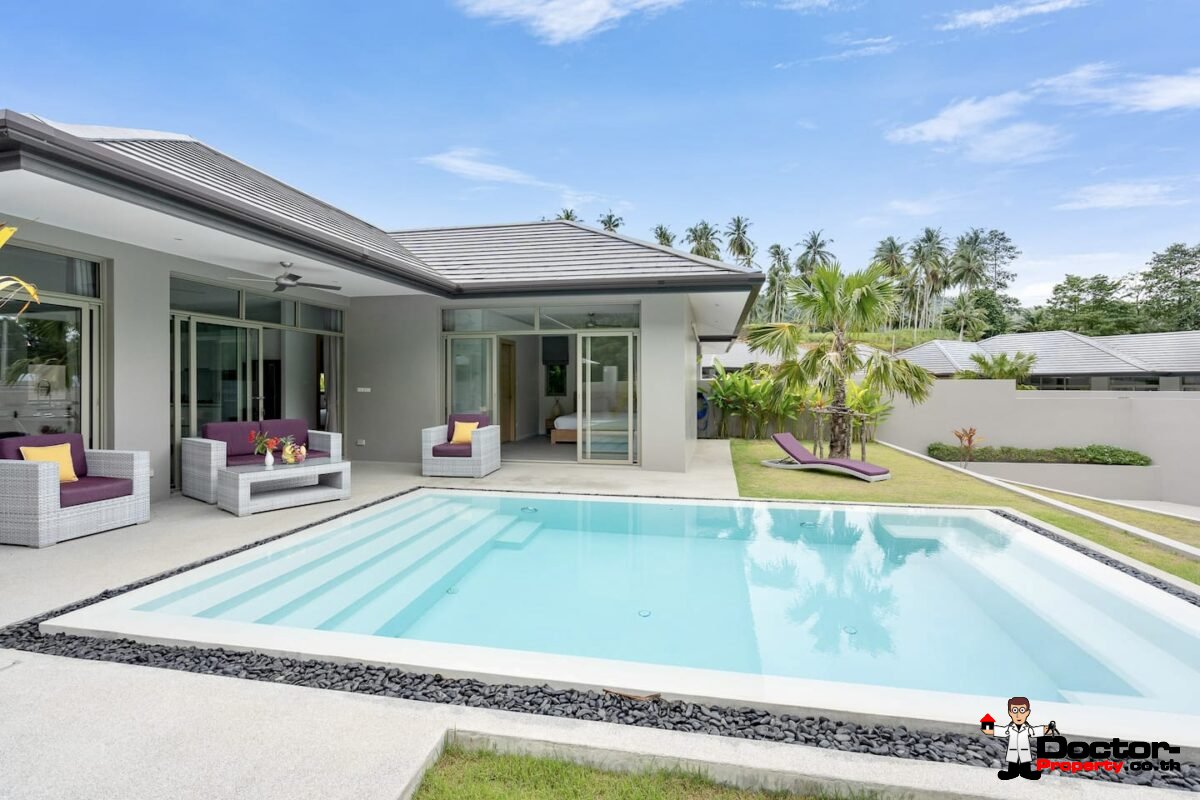 3 Bedroom Pool Villa - Lamai, Koh Samui - For Sale