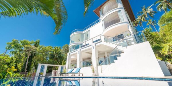 Luxury 4 Bedroom Sea View Villa - Nathon - Koh Samui - for sale