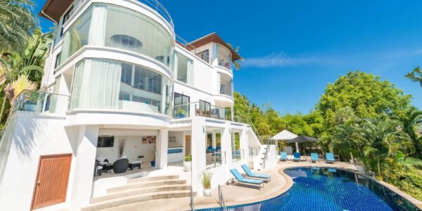 Luxury 4 Bedroom Sea View Villa - Nathon - Koh Samui - for sale