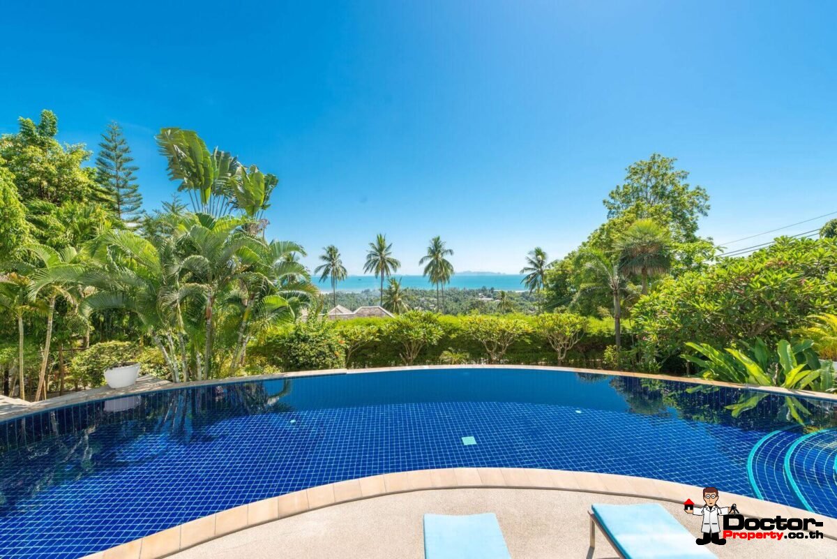 Luxury 4 Bedroom Sea View Villa - Nathon - Koh Samui - for sale