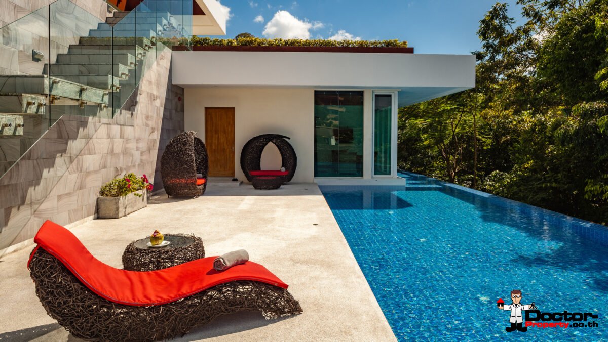 Luxury 4 Bedroom Sea View Villa Solaris - Kamala Headlands - Phuket West - for sale