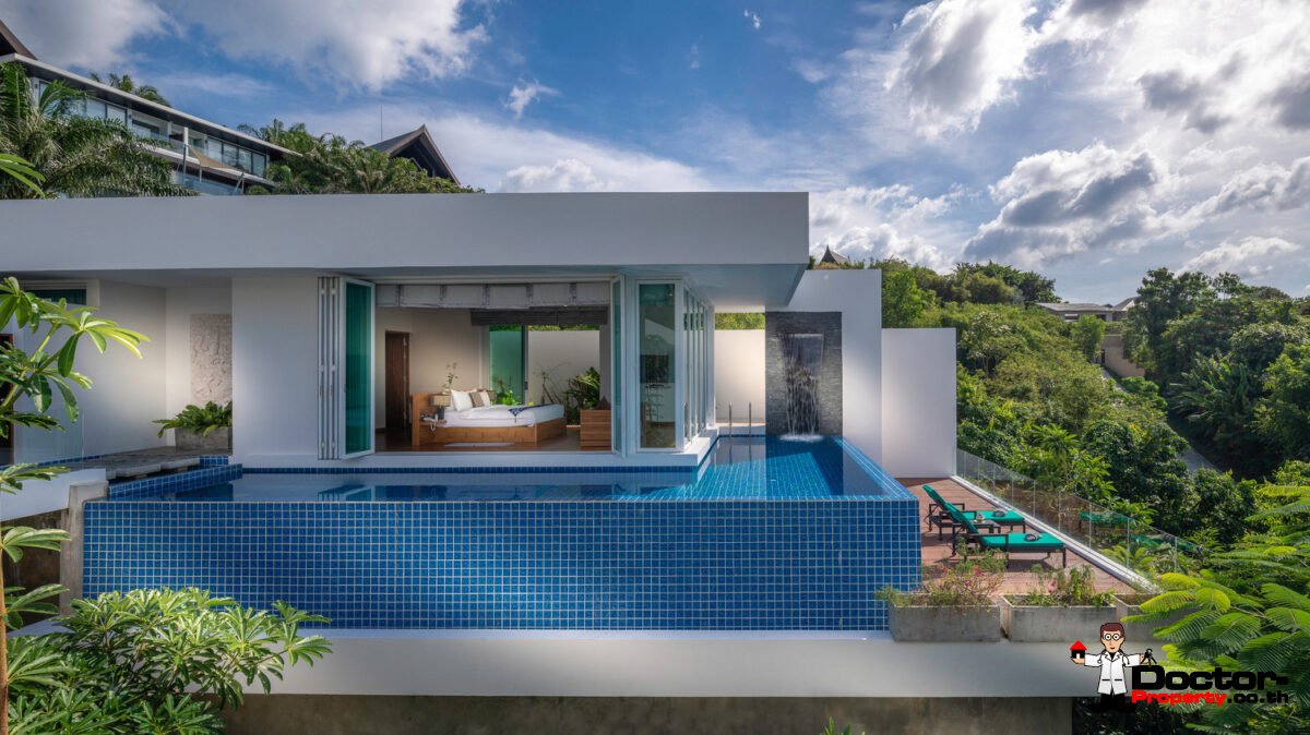 Luxury 4 Bedroom Sea View Villa Solaris - Kamala Headlands - Phuket West - for sale