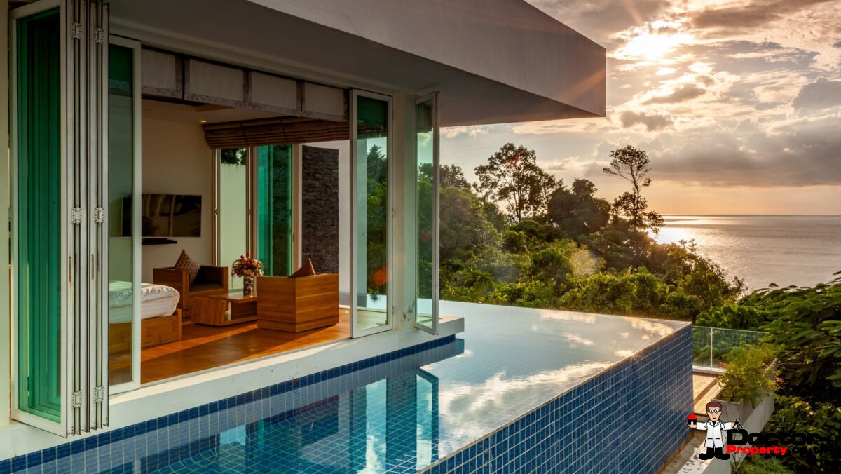 Luxury 4 Bedroom Sea View Villa Solaris - Kamala Headlands - Phuket West - for sale