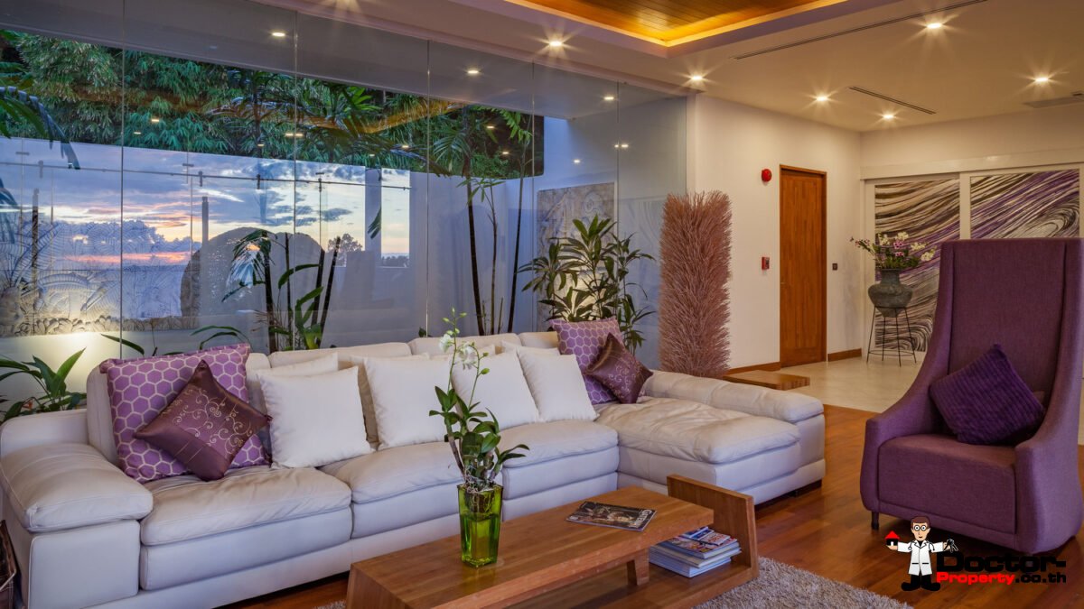 Luxury 4 Bedroom Sea View Villa Solaris - Kamala Headlands - Phuket West - for sale