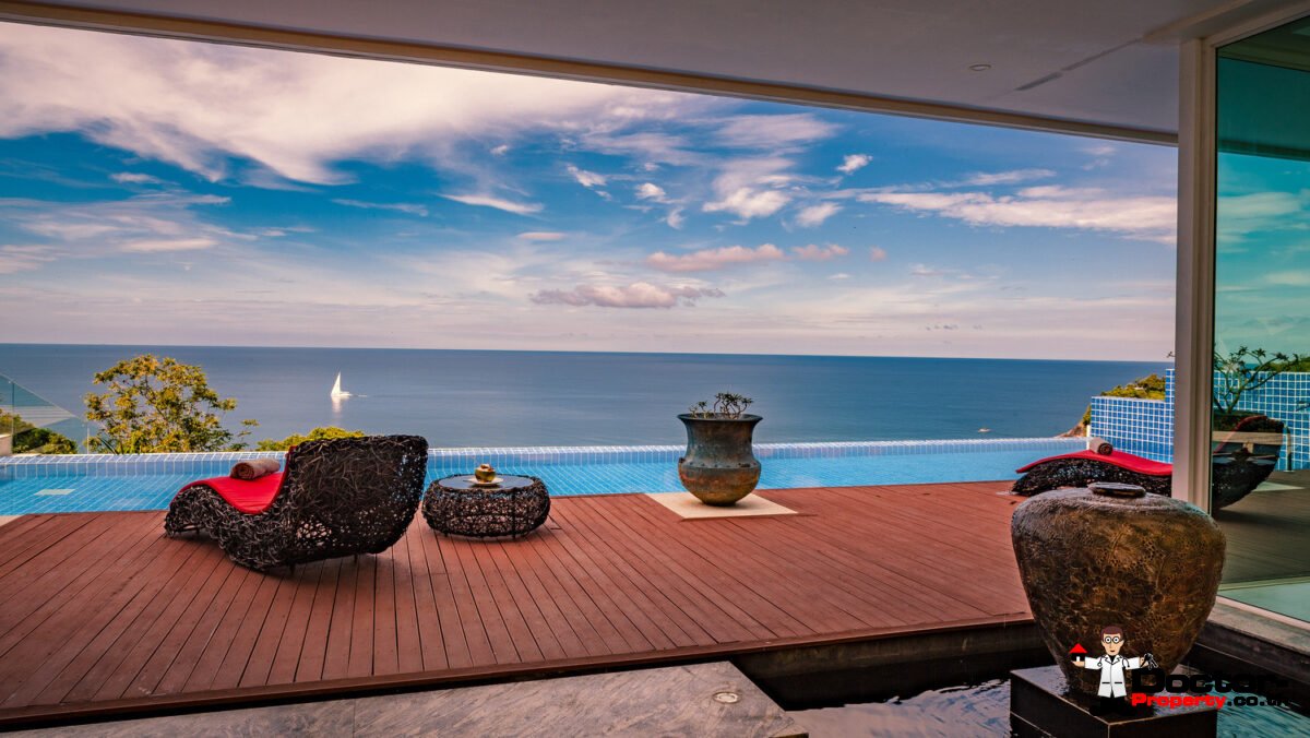 Luxury 4 Bedroom Sea View Villa Solaris - Kamala Headlands - Phuket West - for sale