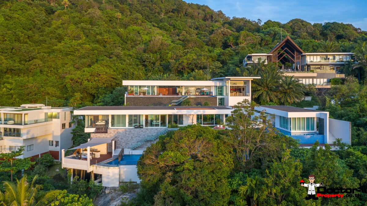 Luxury 4 Bedroom Sea View Villa Solaris - Kamala Headlands - Phuket West - for sale