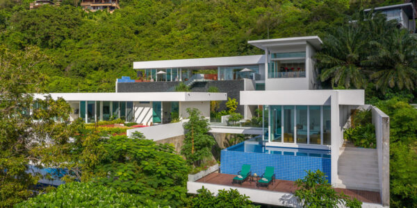 Luxury 4 Bedroom Sea View Villa Solaris - Kamala Headlands - Phuket West - for sale