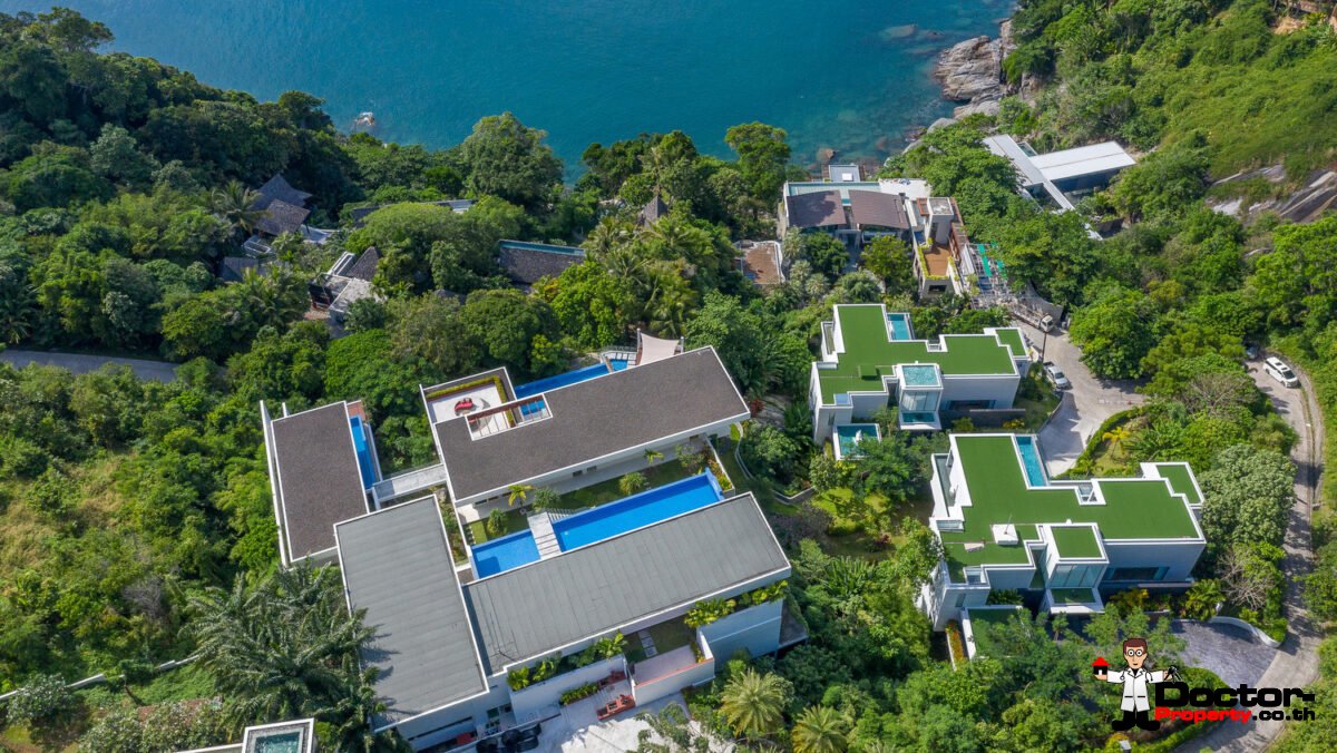 Luxury 4 Bedroom Sea View Villa Solaris - Kamala Headlands - Phuket West - for sale