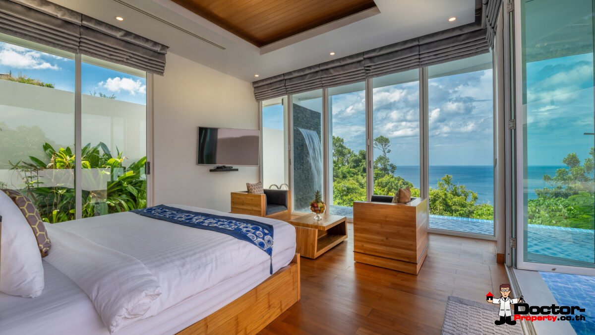Luxury 4 Bedroom Sea View Villa Solaris - Kamala Headlands - Phuket West - for sale