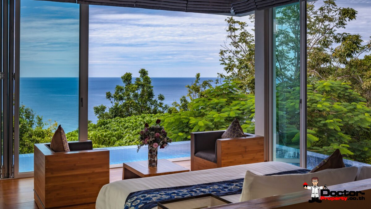 Luxury 4 Bedroom Sea View Villa Solaris - Kamala Headlands - Phuket West - for sale