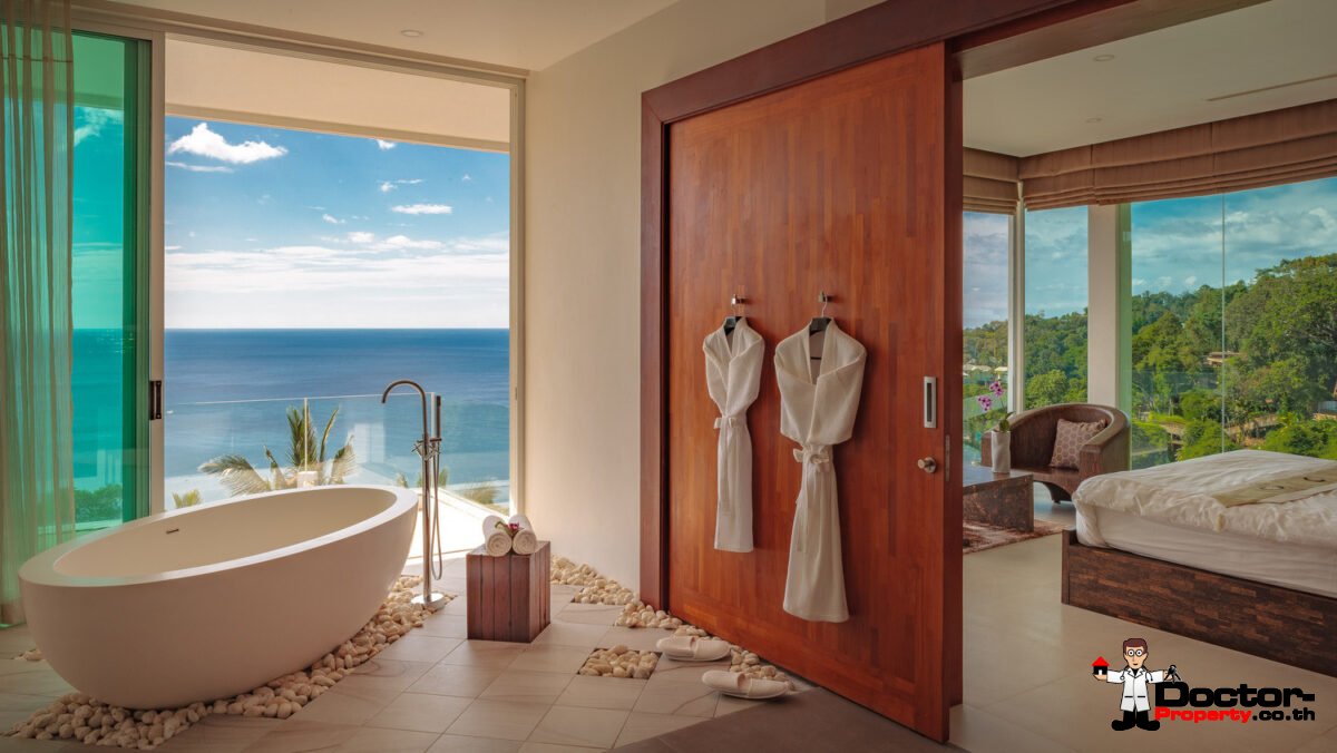 Luxury 4 Bedroom Sea View Villa Solaris - Kamala Headlands - Phuket West - for sale