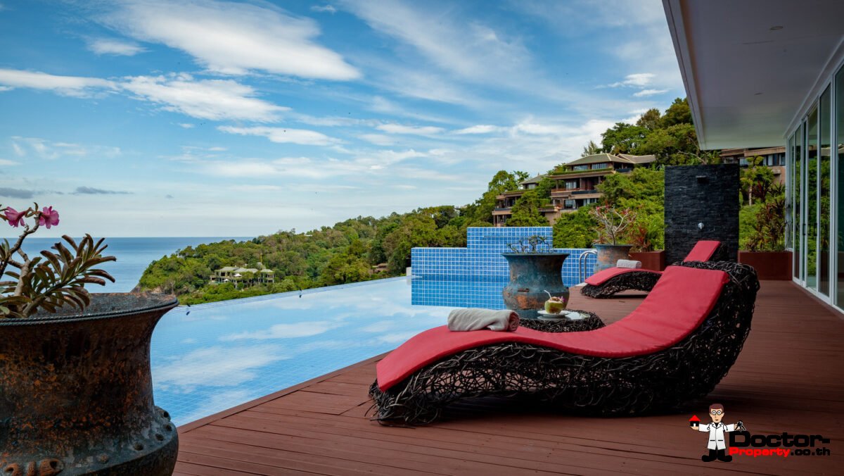 Luxury 4 Bedroom Sea View Villa Solaris - Kamala Headlands - Phuket West - for sale