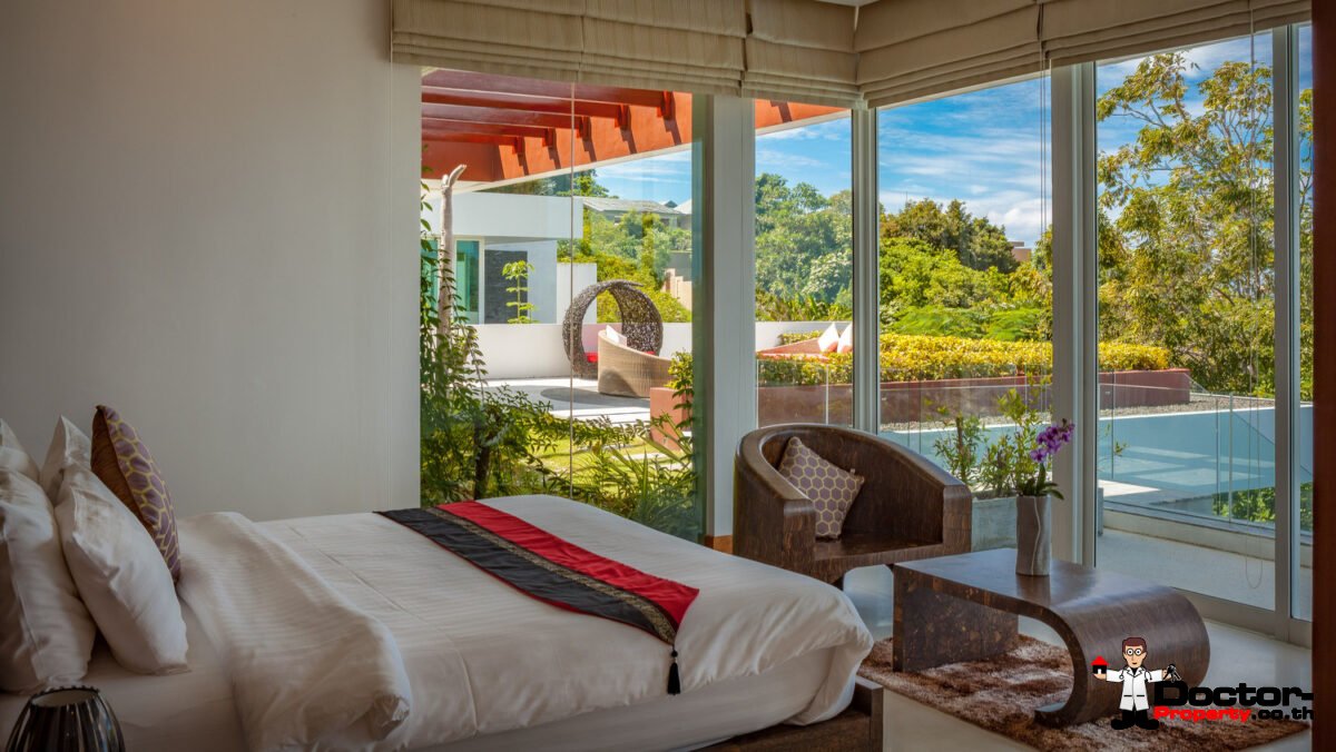 Luxury 4 Bedroom Sea View Villa Solaris - Kamala Headlands - Phuket West - for sale
