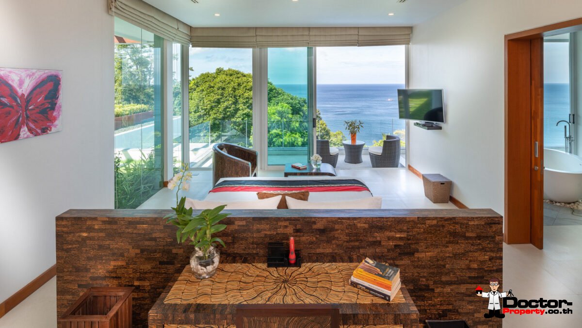 Luxury 4 Bedroom Sea View Villa Solaris - Kamala Headlands - Phuket West - for sale