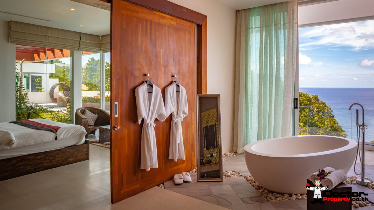 Luxury 4 Bedroom Sea View Villa Solaris - Kamala Headlands - Phuket West - for sale