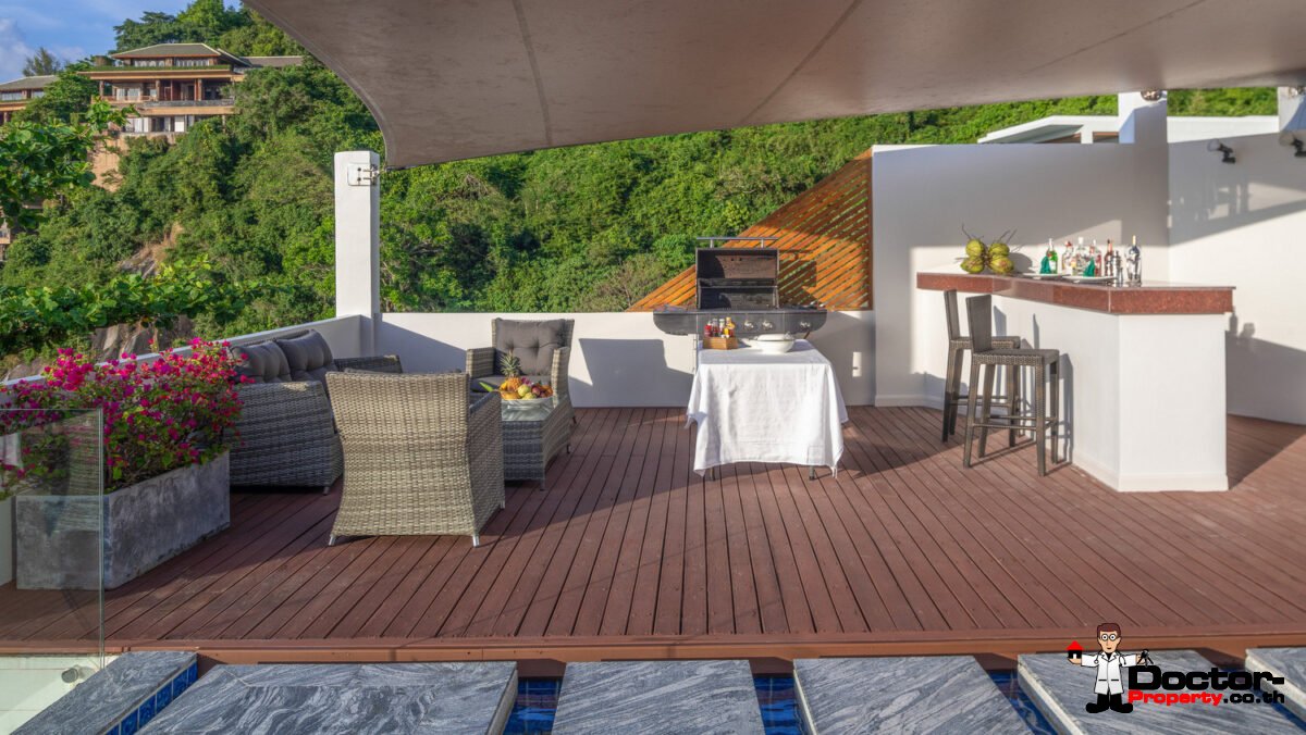 Luxury 4 Bedroom Sea View Villa Solaris - Kamala Headlands - Phuket West - for sale