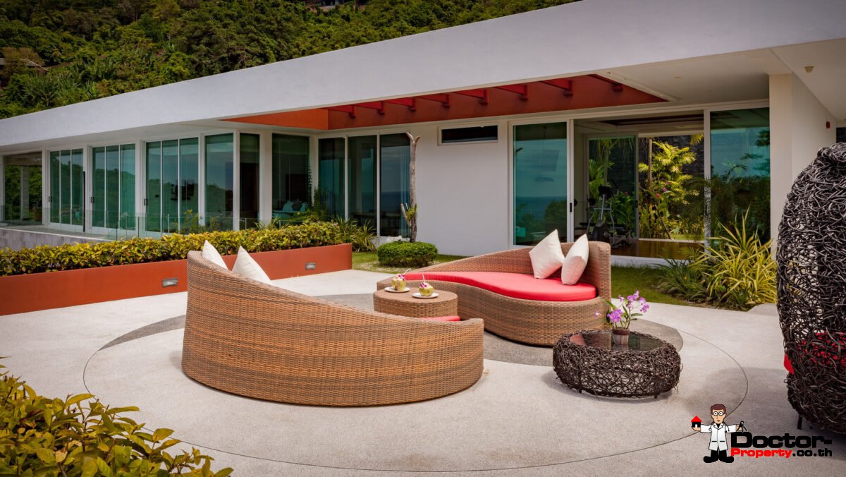 Luxury 4 Bedroom Sea View Villa Solaris - Kamala Headlands - Phuket West - for sale