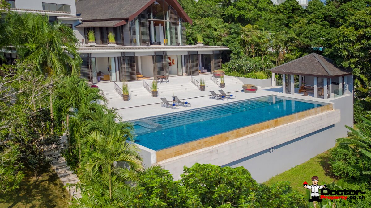 Luxury 5 Bedroom Pool Villa With Spectacular Sea View - Cape Yamu - Phuket East - for sale
